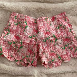 Lilly Pulitzer scalloped shorts